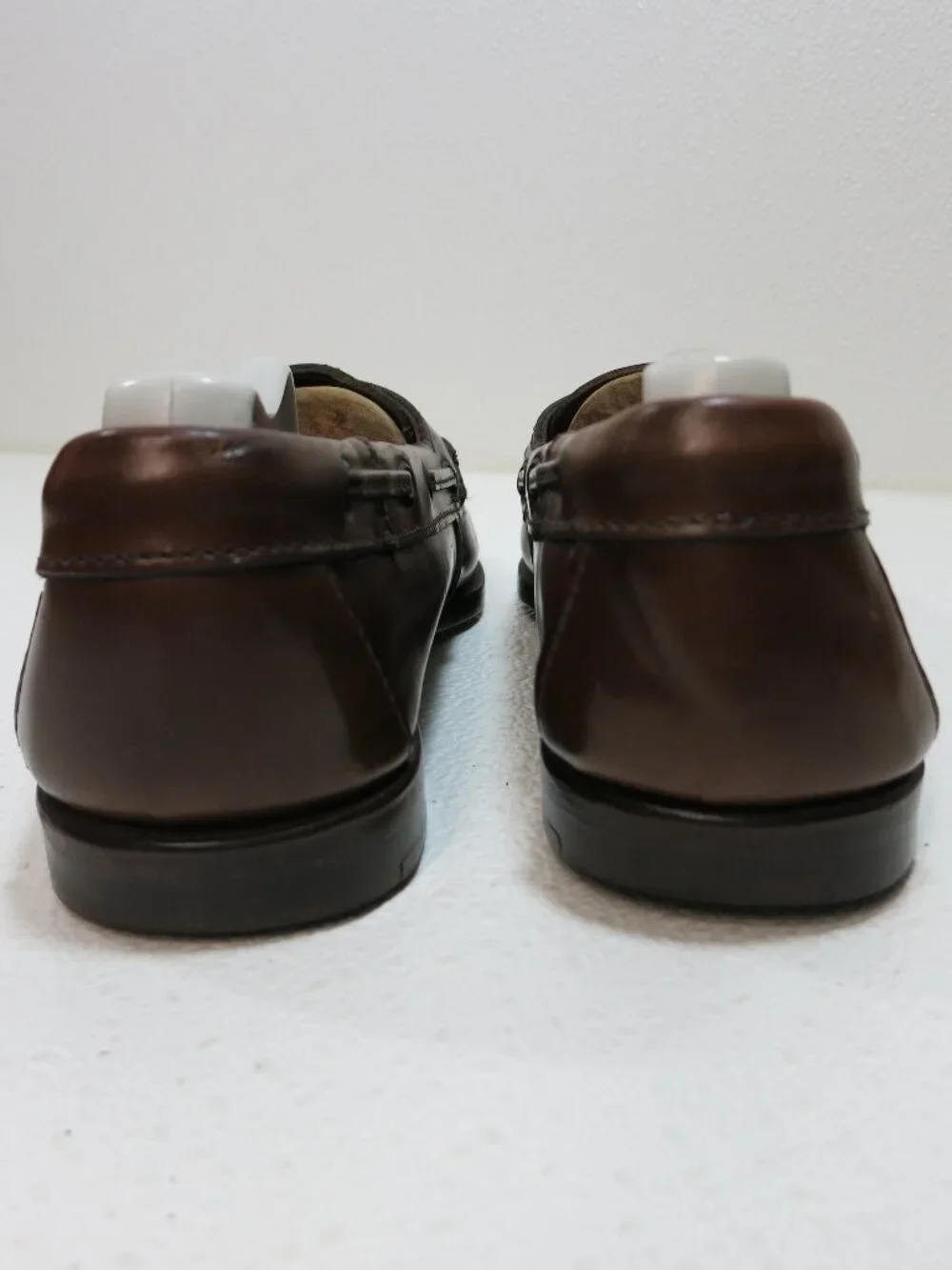 Heartland Leather Tassel Dress Moccasins Loafers Shoes Men's Footwear Sz 9 M